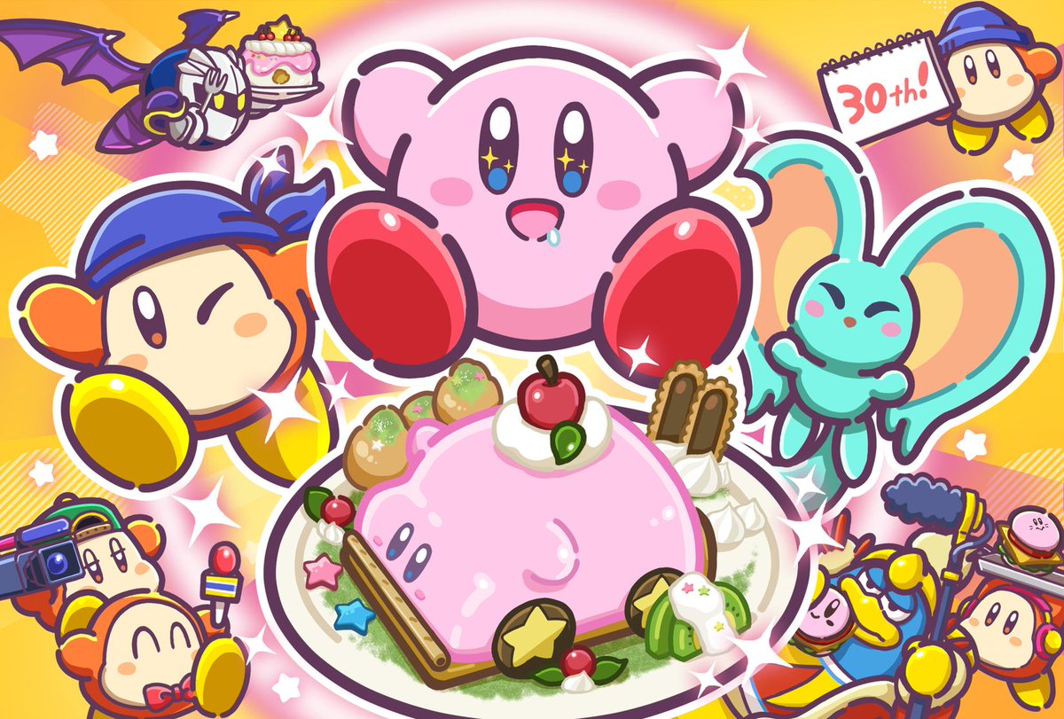 Kirby sekarang berusia 30 tahun, inilah karya seni resmi baru